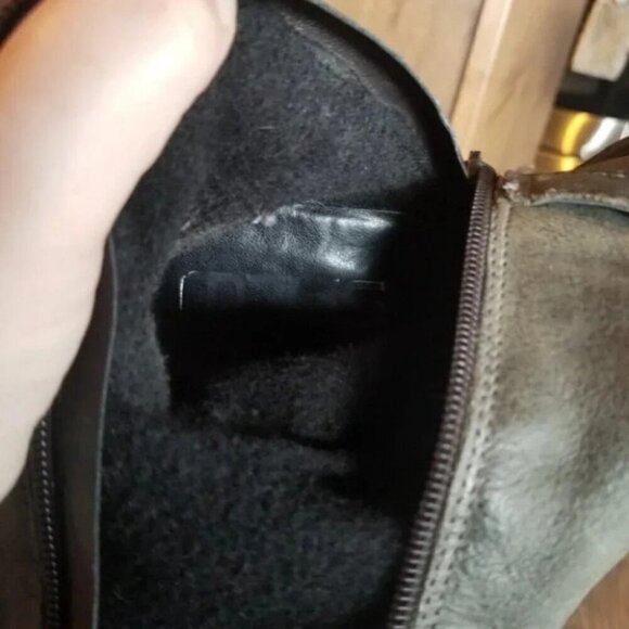 Mjus Renata 2 Leather Tall Boots Adjustable Wide Calf 38 - Picture 8 of 15